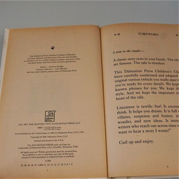 Moby Dick by Herman Melville 2001 HC Dalmatian Press Children's Classic Books - Picture 5 of 8